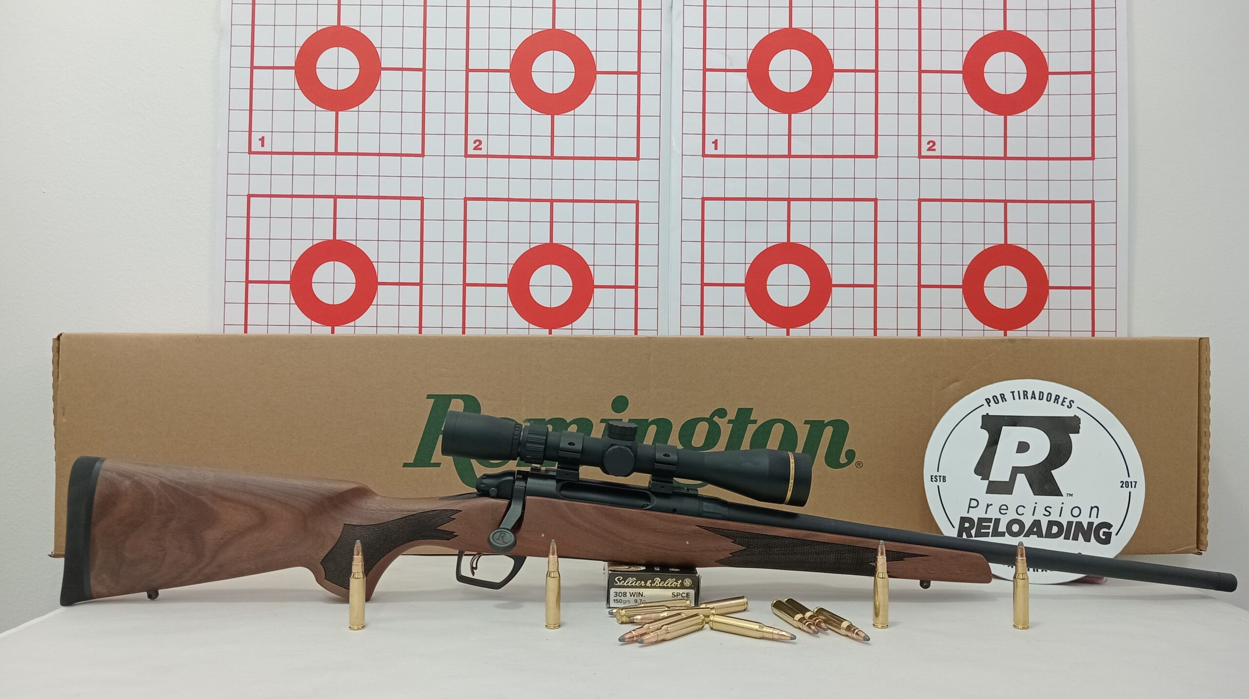 Fusil Remington 783 LVX compact calibre 308w con mira Leupold VX Freedom
