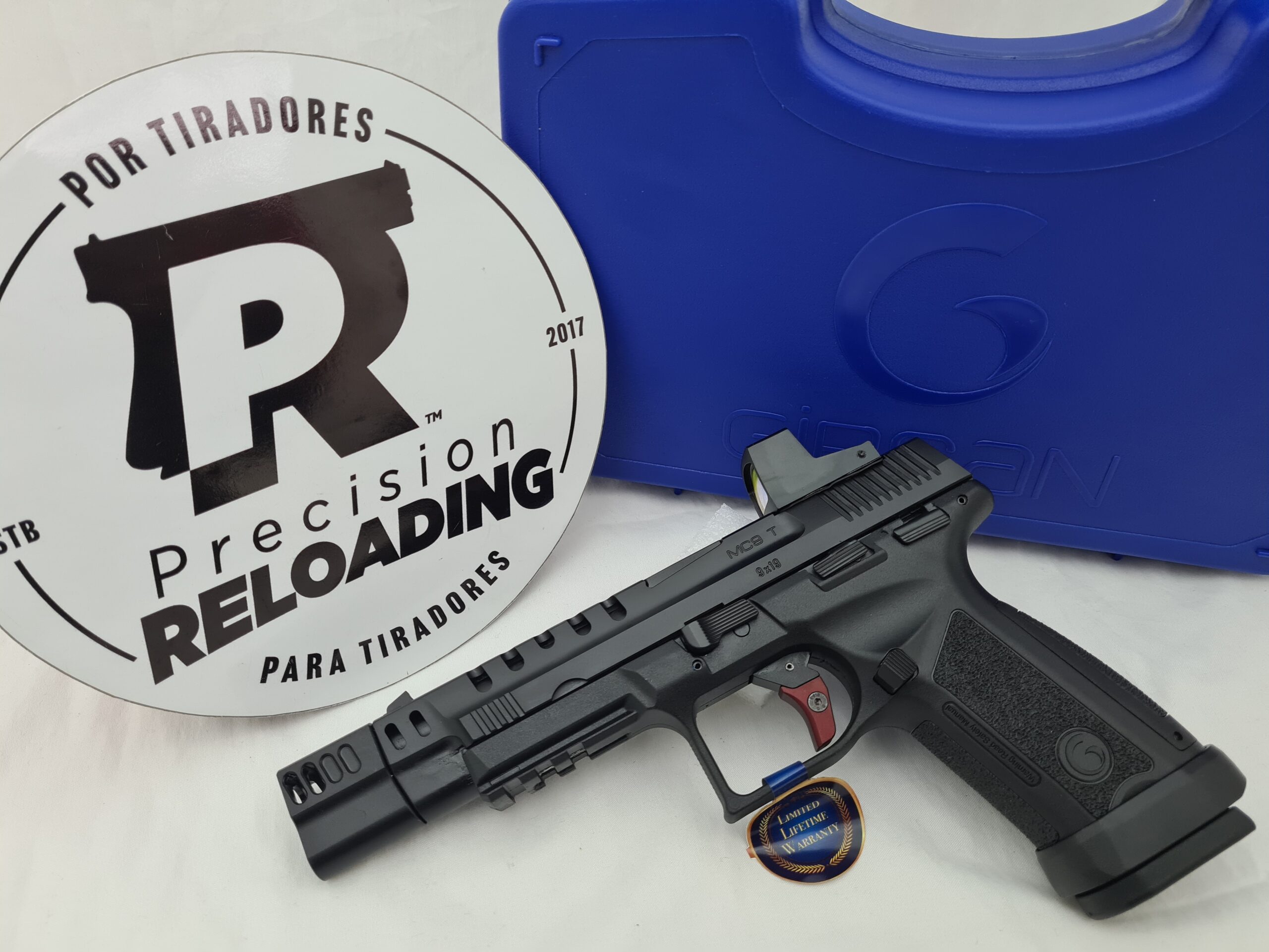 Pistola Girsan MC9T Macht Optic Ready Con Compensador