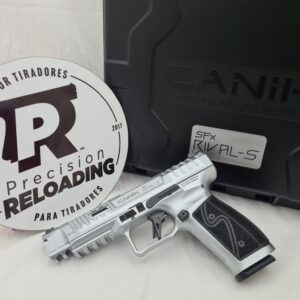 Pistola Canik SFX Rival-S Chrome calibre 9mm