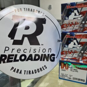 Municion Hornady 357MAG 125gr American Guner