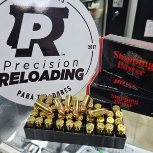 Municion Stopping Power 9mm de 115gr
