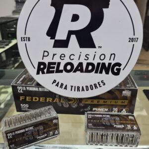 Municion Federal Personal Defence 22lr Punta Plana de 29gr