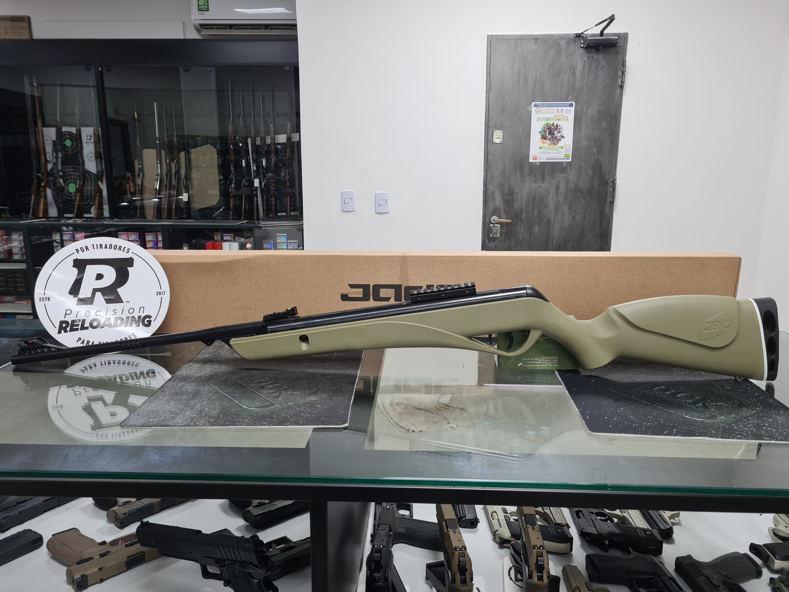 Rifle de Aire Jade N2 Pro Verde Claro Calibre 22 (5,5mm) - Image 2
