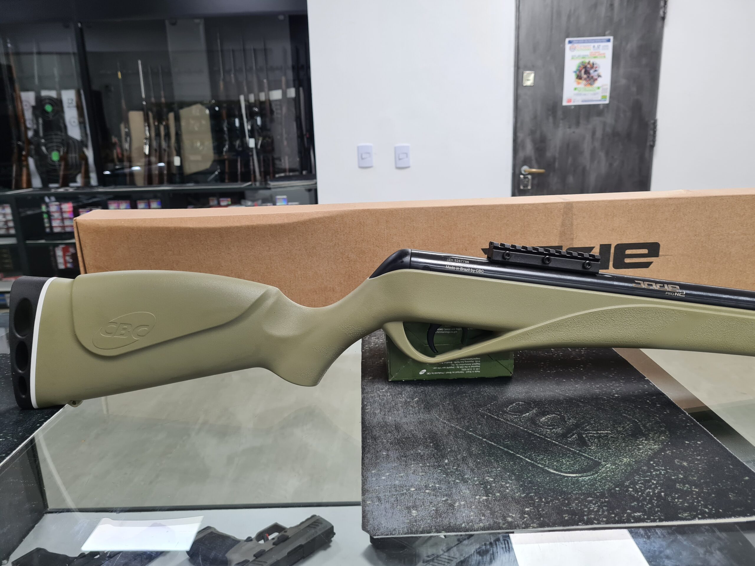 Rifle de Aire Jade N2 Pro Verde Claro Calibre 22 (5,5mm) - Image 3