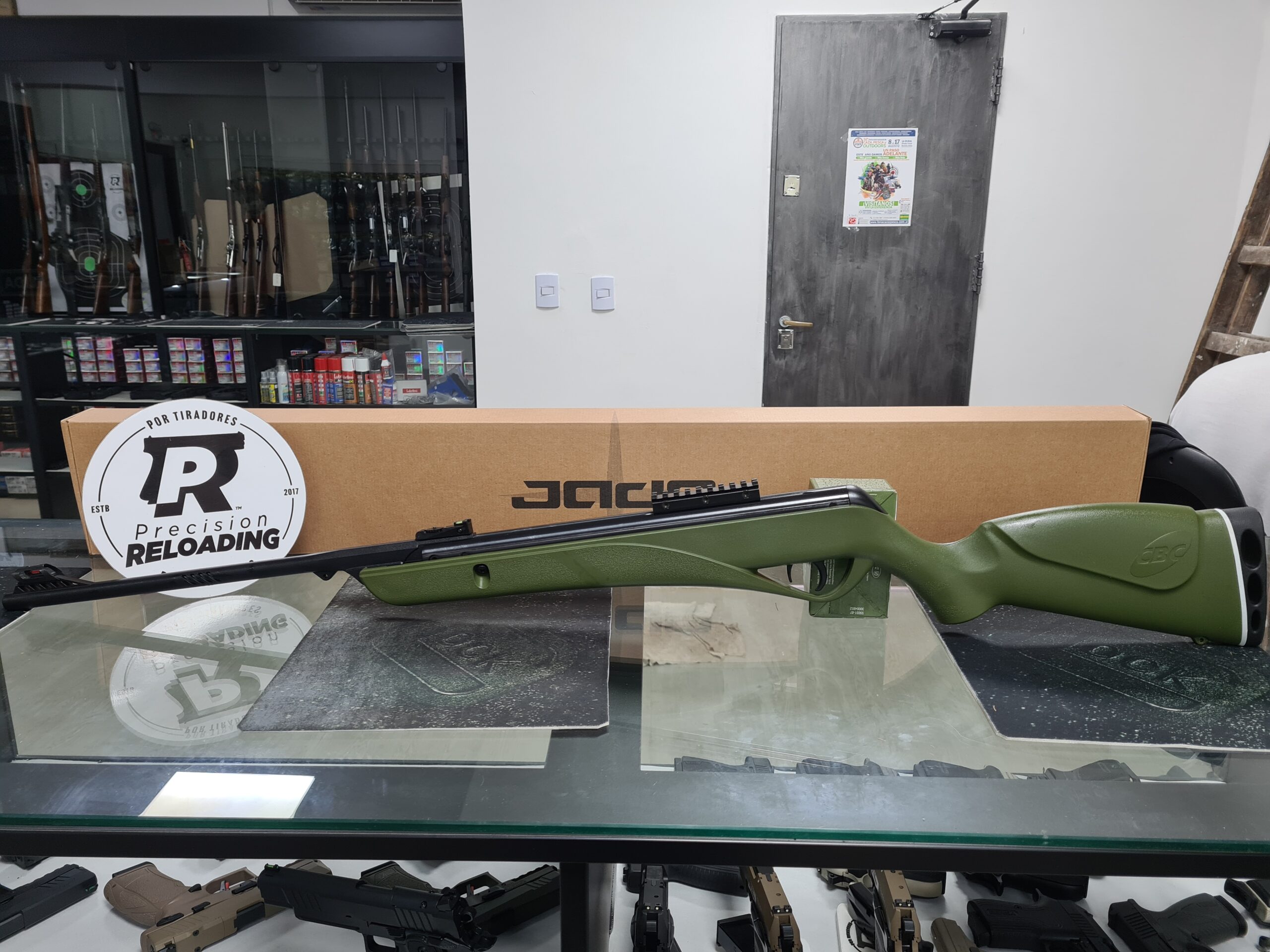 Rifle de aire Jade N2 Pro Verde Calibre 22 (5,5mm) - Image 2