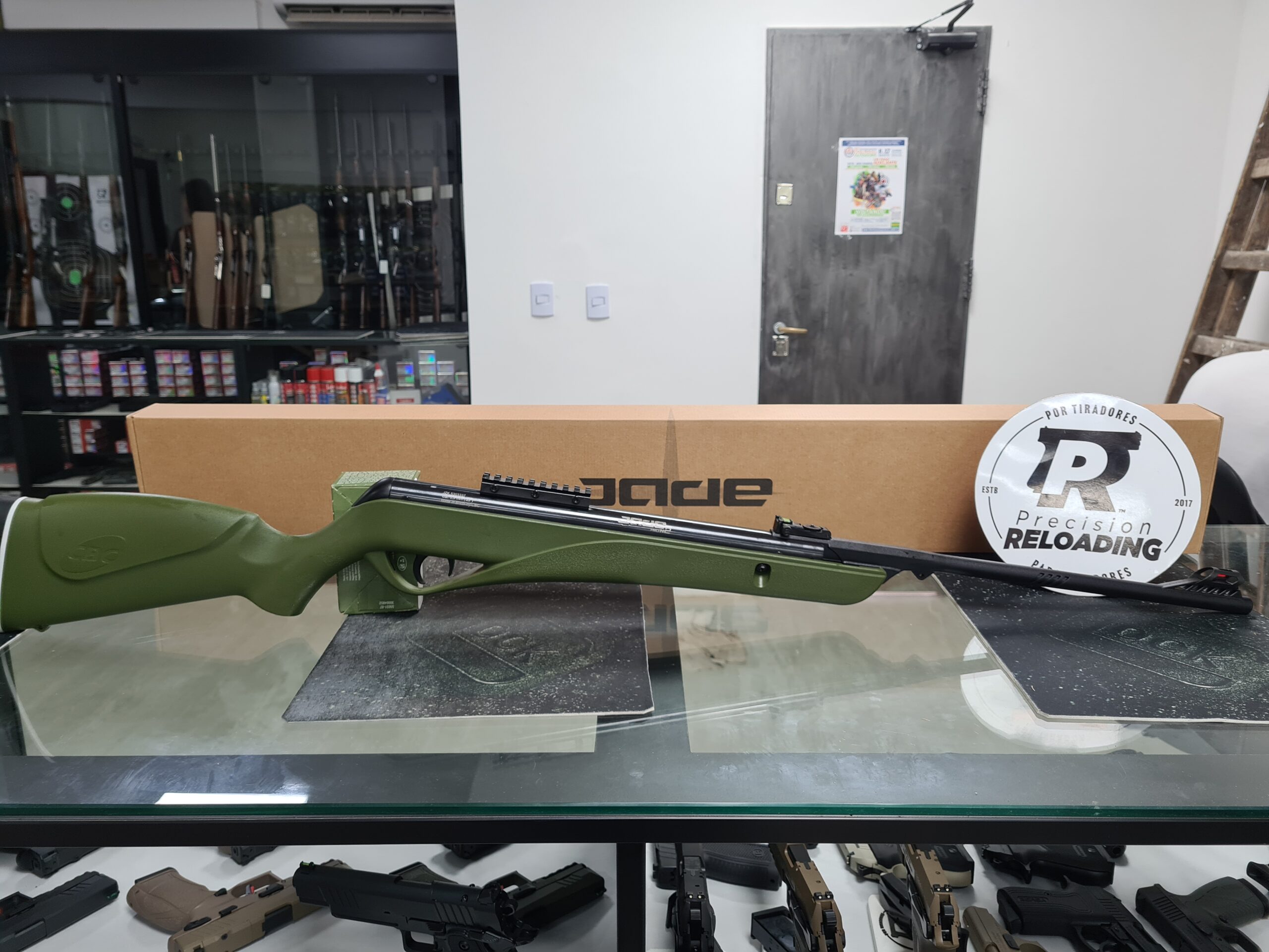 Rifle de aire Jade N2 Pro Verde Calibre 22 (5,5mm)