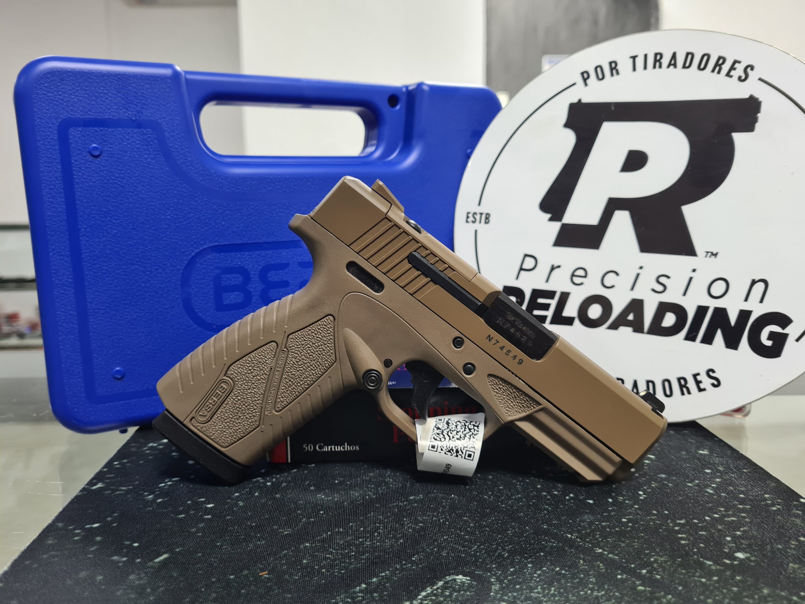 Pistola Bersa BP9CC Optic Ready FDE Calibre 9mm - Image 2