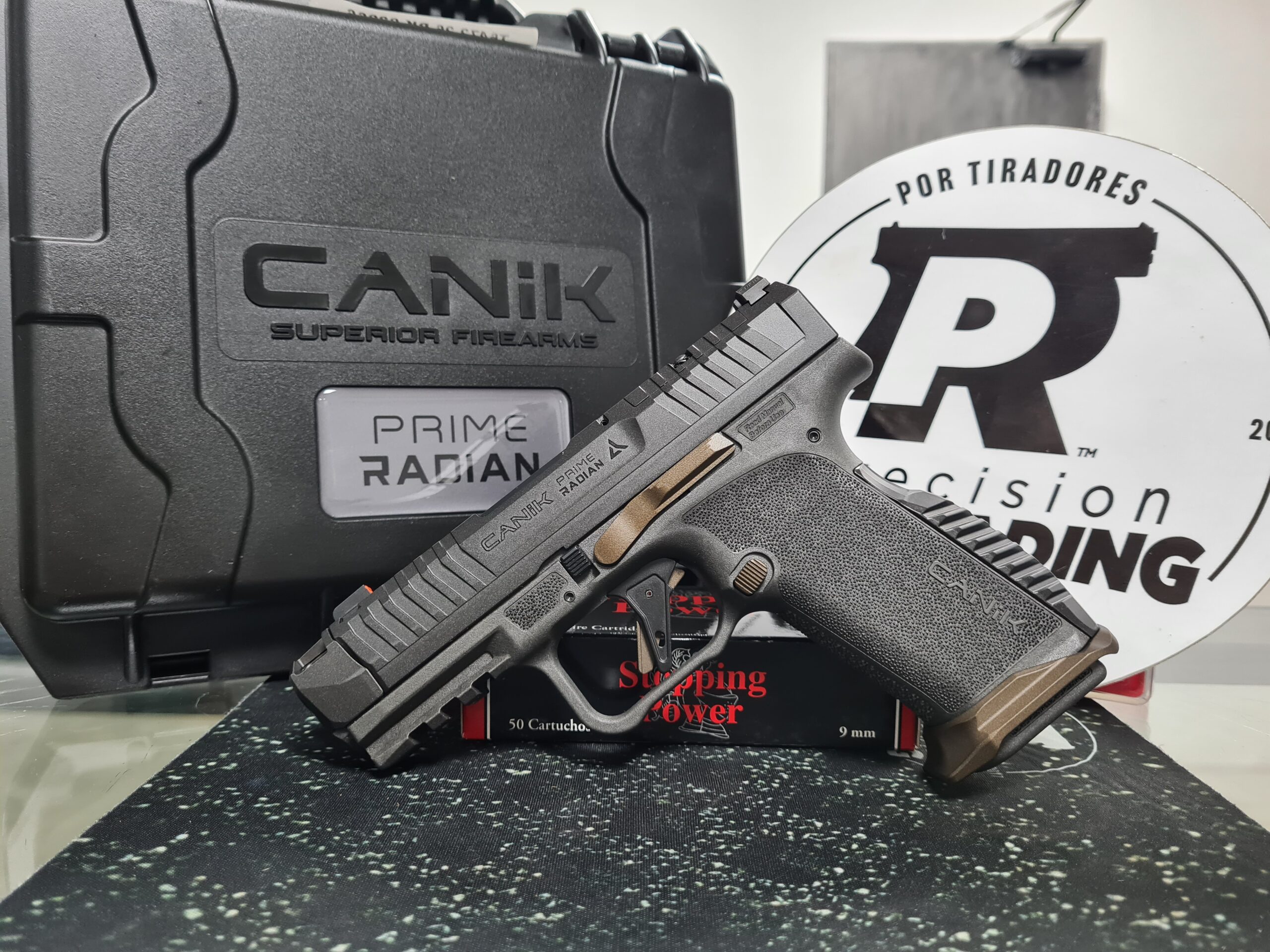 Pistola Canik Prime Radian Gris Calibre 9mm
