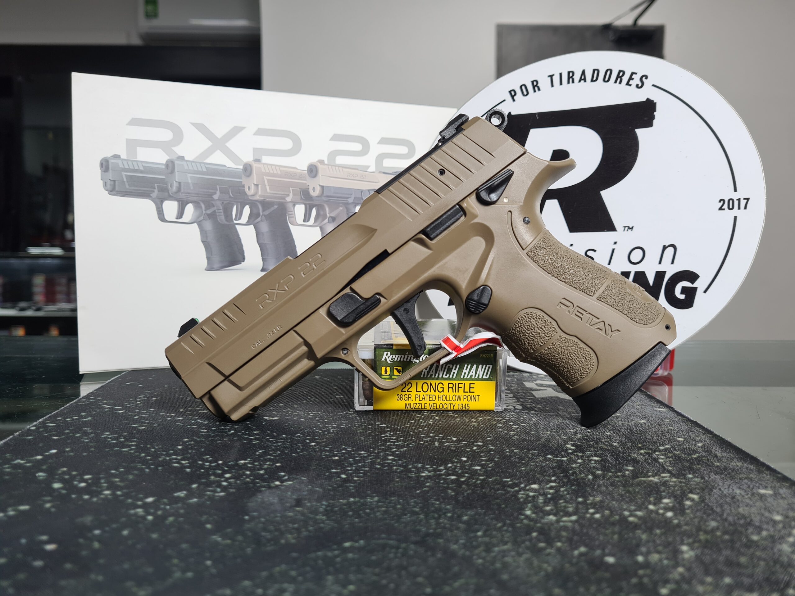 Pistola Retay RXP 22 FDE Calibre 22lr