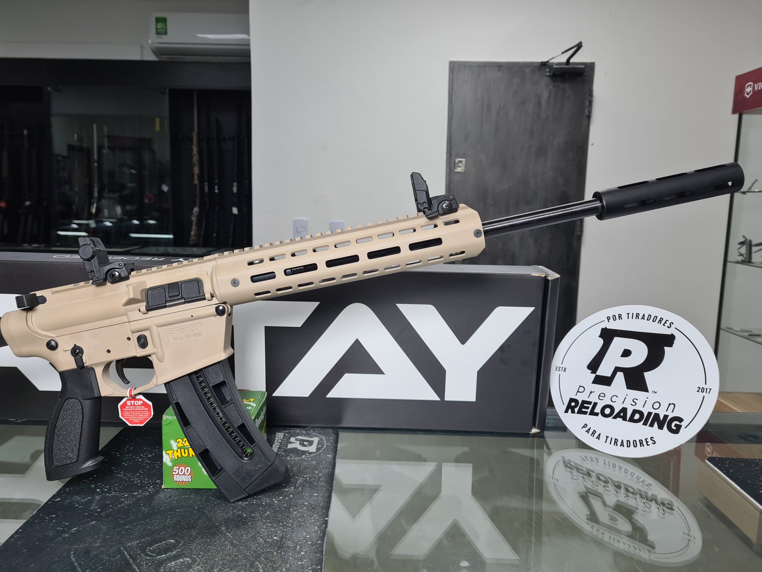 Carabina Retay Ra 15-22 FDE Calibre 22lr - Image 4