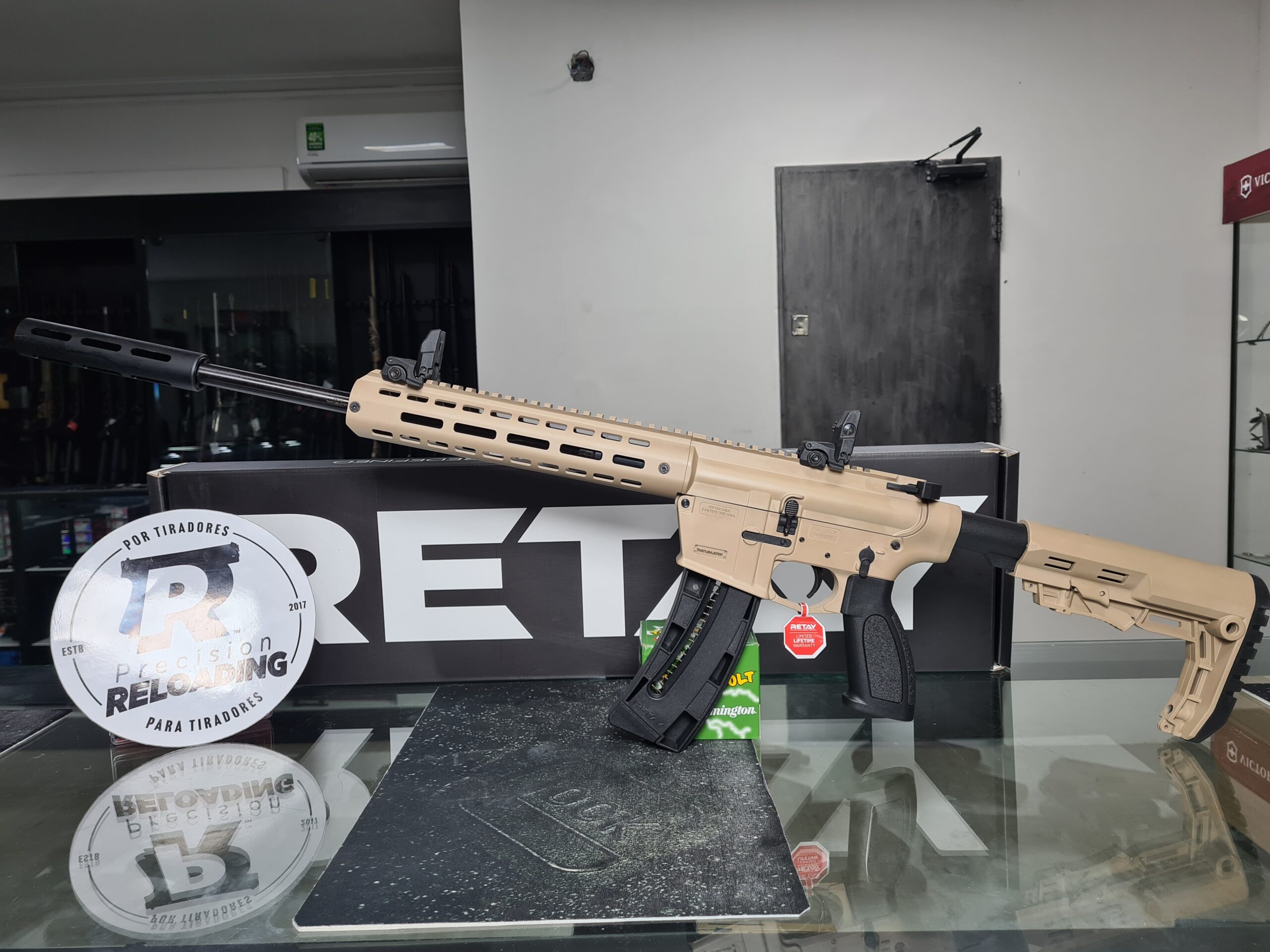 Carabina Retay Ra 15-22 FDE Calibre 22lr - Image 2